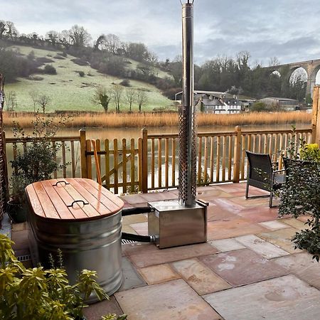 Viaduct River View & Outdoor Bath - Couples Retreat Calstock Exterior foto