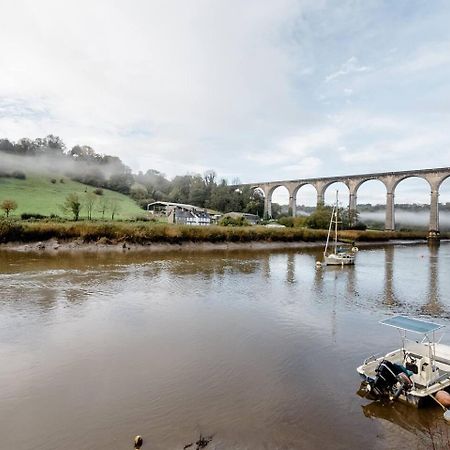 Viaduct River View & Outdoor Bath - Couples Retreat Calstock Exterior foto